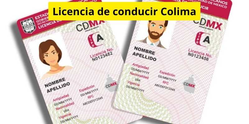 Licencia de conducir Colima