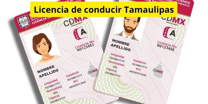 Licencia de conducir Tamaulipas