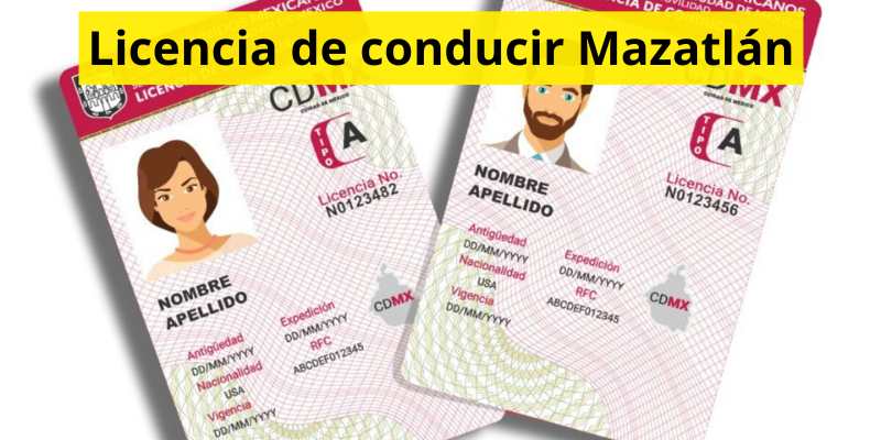 Licencia de conducir Mazatlán