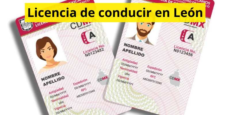 Licencia de conducir en León