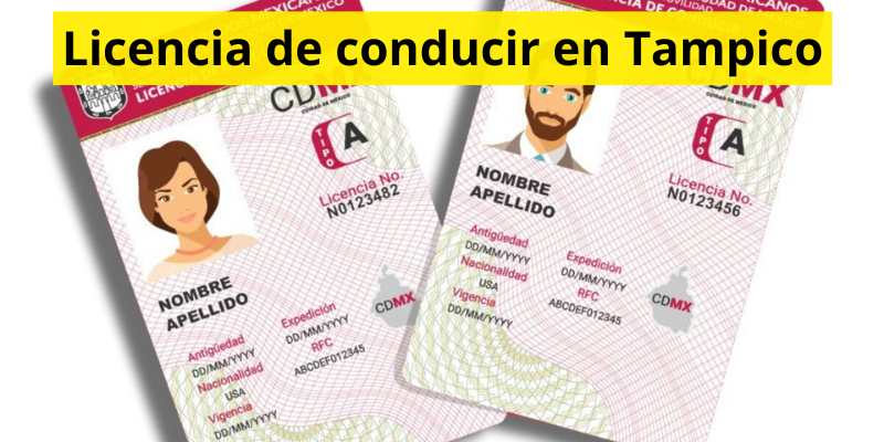 Licencia de conducir en Tampico