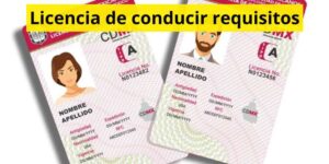 Licencia de conducir requisitos