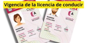 Vigencia de la licencia de conducir