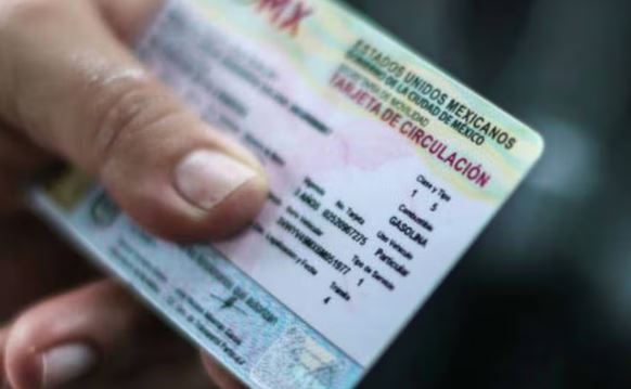 Renovación de tarjeta de circulación CDMX